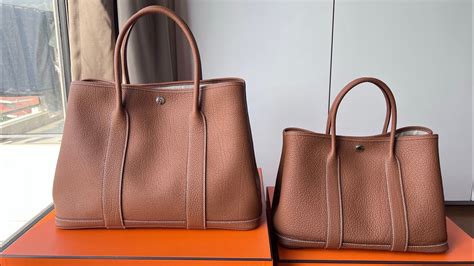 garden bag hermes|garden party 30 vs 36.